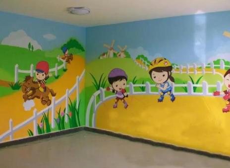 惠安幼儿园墙体彩绘制作流程及注意事项