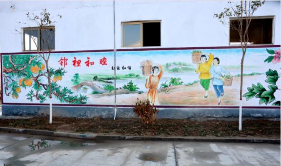 惠安乡镇文化墙 乡风文明焕发新活力