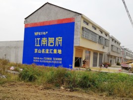 惠安农村墙体广告在不同形式上面展现的不同特色