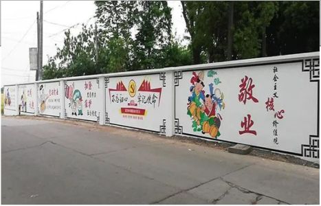 惠安手绘墙画在现实中主要有哪些应用？