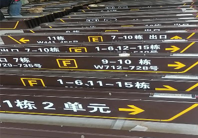 惠安广告标识中，常见的几种安装方式。