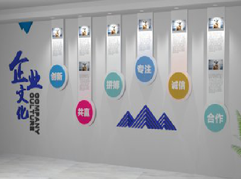 惠安企业文化墙需要传递什么办公文化？