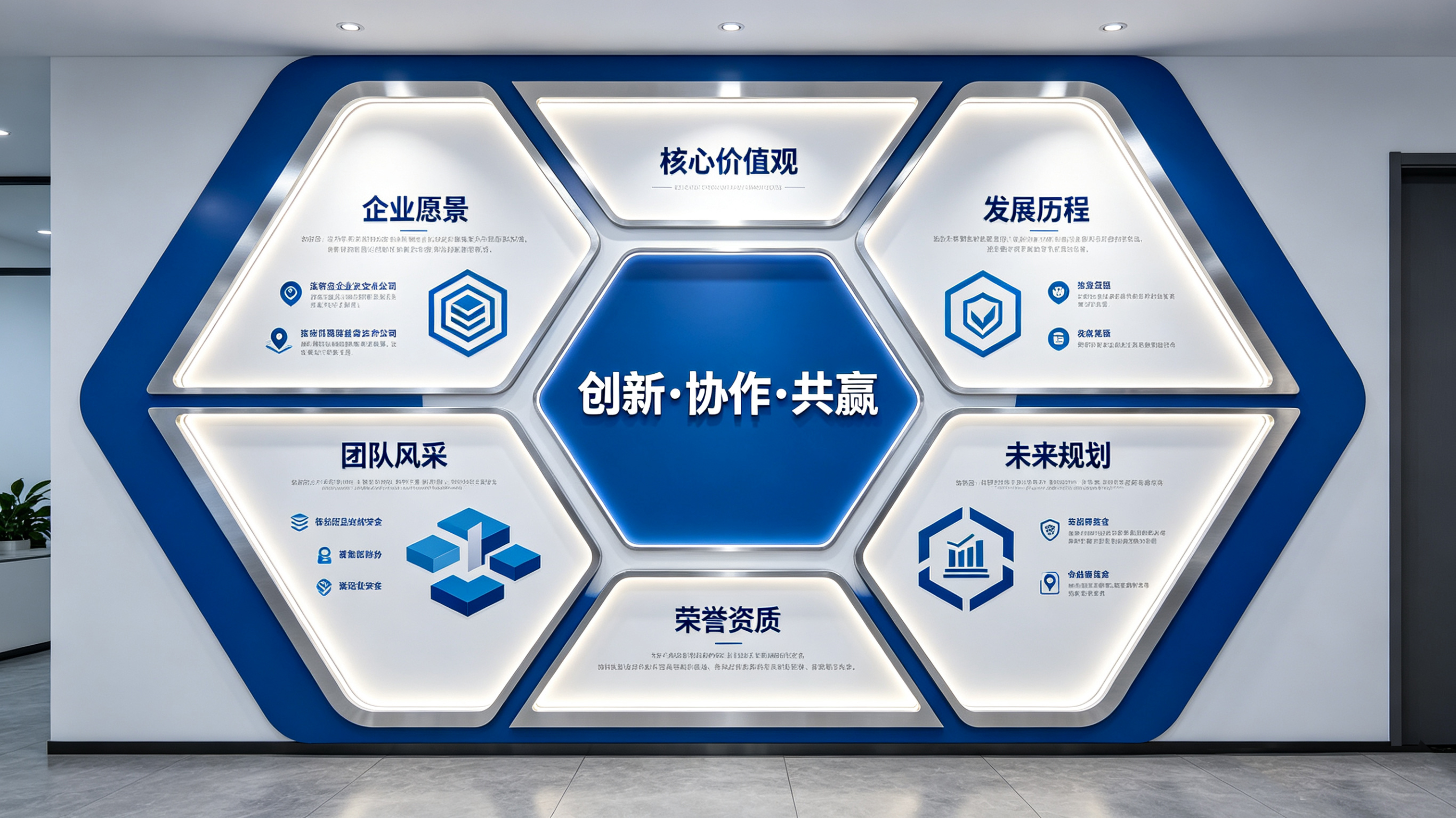 惠安企业文化墙六边形避坑指南（新手常犯5个错误）